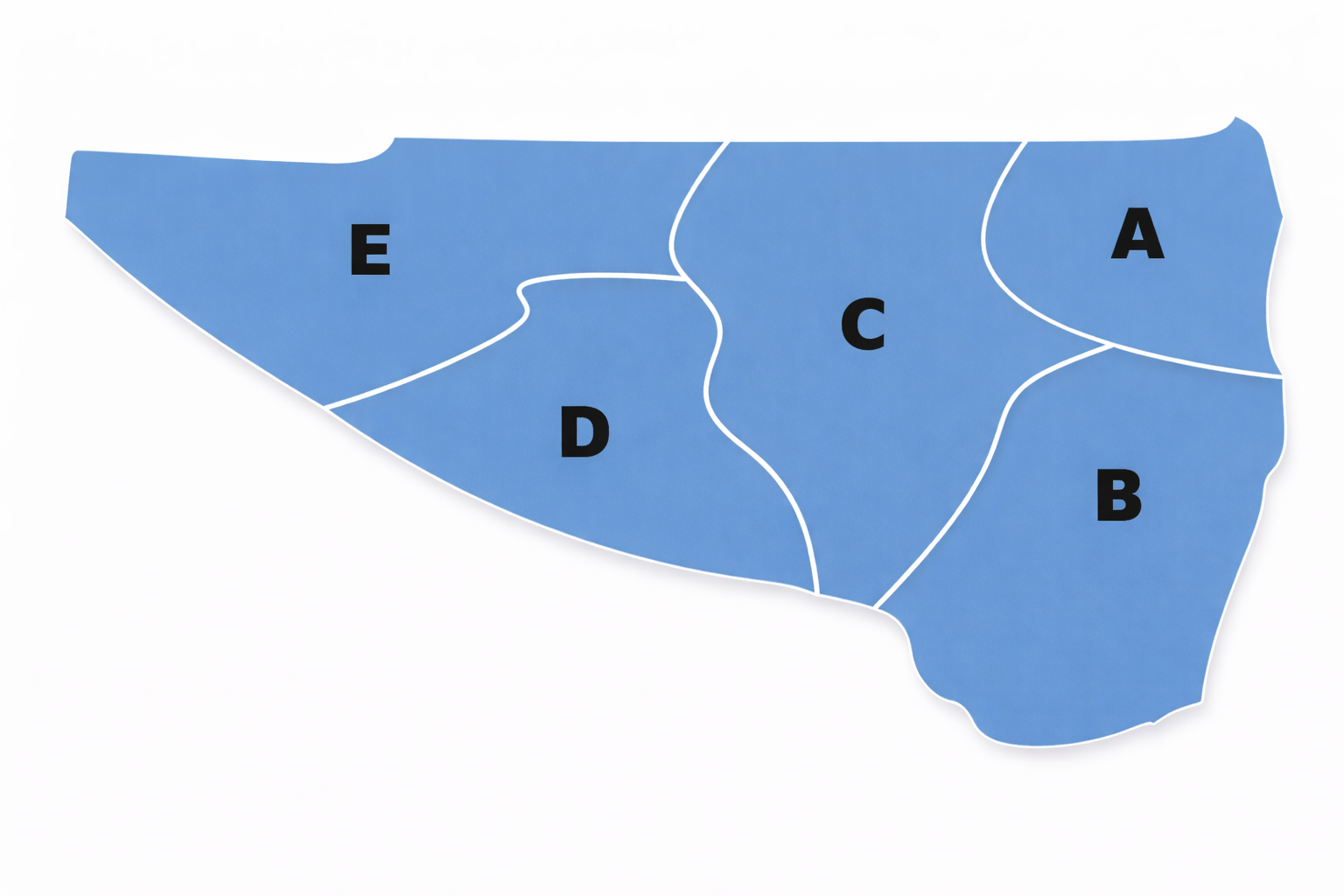 Sectorising the affected areas into smaller sectors